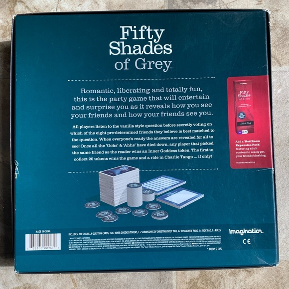Fifty Shades of Grey Party Game - Perfect Condition - Picture 2 of 3